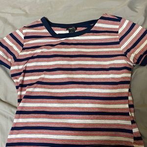 short sleeve striped t shirt